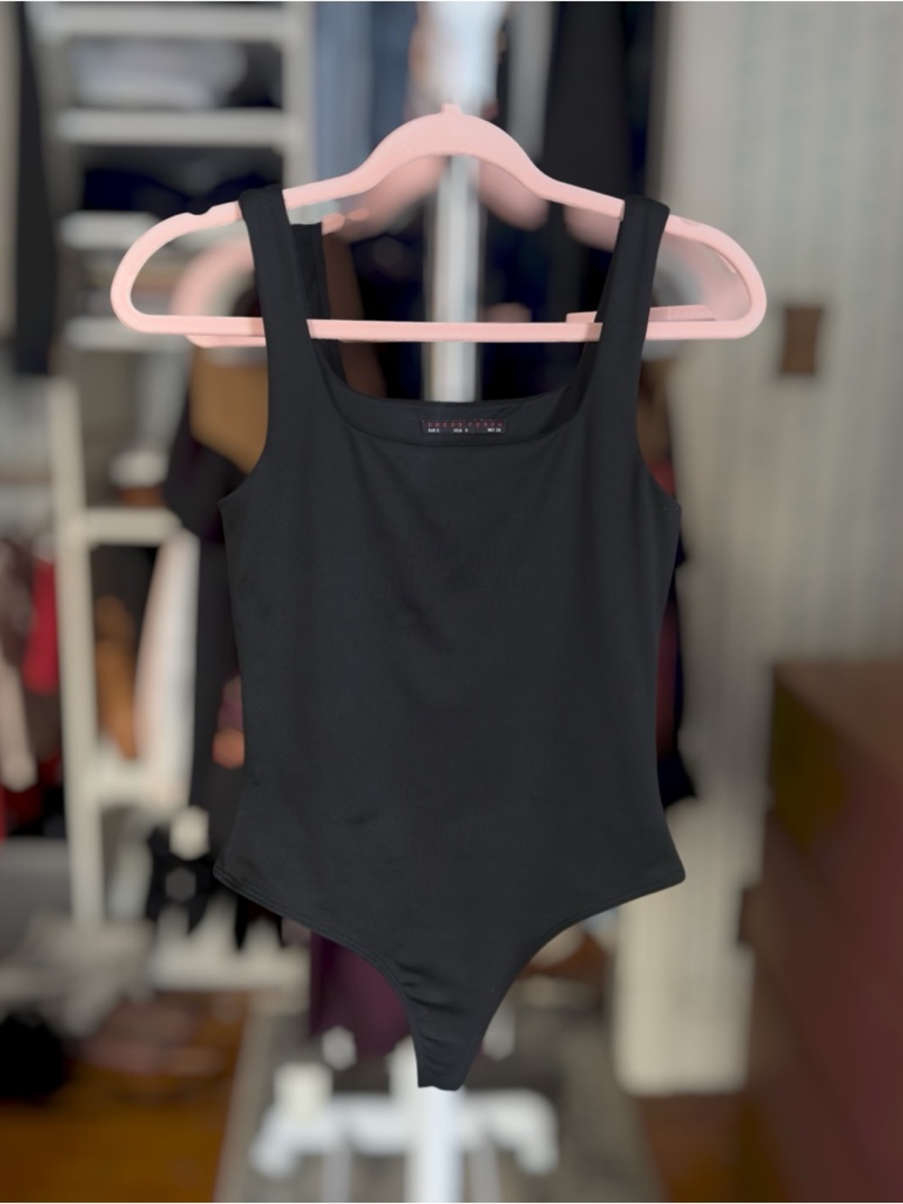 Square Neck Tank Bodysuit